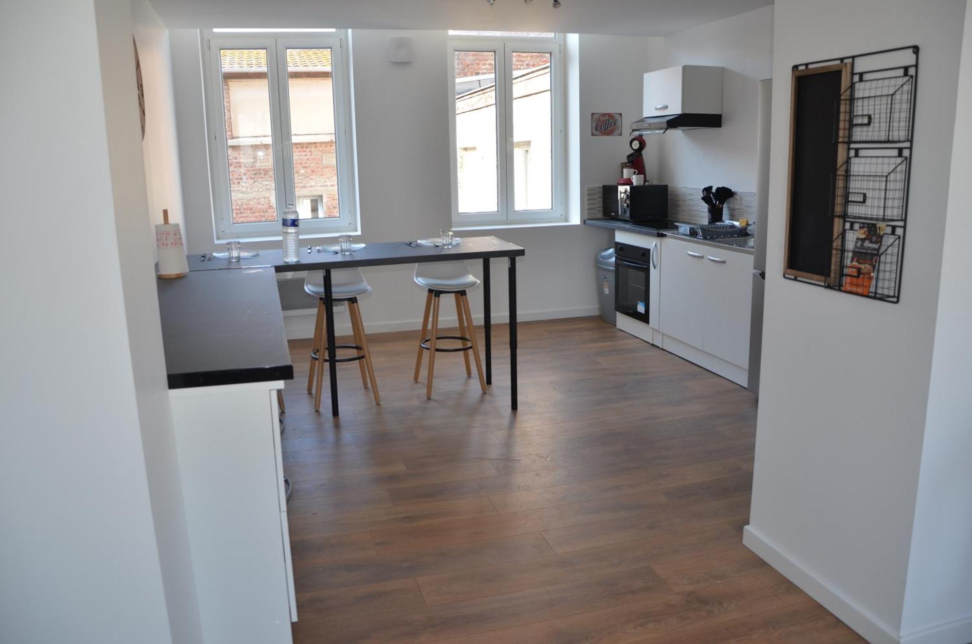 Le Gambetta Theatre De Calais Apartment Luaran gambar